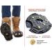 Icetrax V3 Tungsten Crampons - Non-Slip Ice Cleats for Shoes and Boots | Ice Grips for Snow and Ice | Reflective Heel | L/XL (Men 9.5-13/ Women 11+) Black - Buy Online on SooperMarket.com