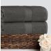 COTTON CRAFT Hotel Spa Luxury Bath Sheet 2 Pack - Oversized 40x80 - 700 GSM Cotton - Soft & Absorbent - Grey Towel Set - Buy Online on SooperMarket.com