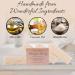 Himalayan Salt Soap Bars - Handmade USA | Sea Salt & Shea Butter | All Natural Non-GMO Unscented (4 Bars 4.5oz Each - Buy Online on SooperMarket.com