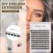 D Curl 120 Cluster 12mm Individual Lash Extensions for DIY False Eyelash Makeup - Natural and Mega Styles - Soft Clusters for Home Use - Buy Online on SooperMarket.com