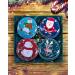 Fragrance Candles Christmas Gift Set for Women - 4 Aromatherapy Natural Soy Wax Candles (Lavender Vanilla Orange Rose) - Perfect Birthday & Holiday Home Fragrance - Buy Online on SooperMarket.com