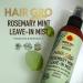 Tropic Isle Living Rosemary Mint Leave-In Conditioner 8oz - Natural Detangler Moisturizer & Scalp Repair for All Hair Types - Cruelty-Free Hair Care - Buy Online on SooperMarket.com