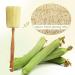 Natural Exfoliating Loofah Back Sponge Scrubber Brush with Wooden Handle - Bath and Shower Spa Tool - Buy Online on SooperMarket.com