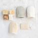 Shop Creative Co-Op Natural Bathroom Loofah with Cotton Hanger - Eco-Friendly & Exfoliating | International Shipping Available - Buy Online on SooperMarket.com