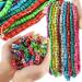 100PCs multicolor aluminum pigeon leg rings Tauben leg rings identify tapes plastic with 2024 training identify birds footring