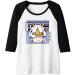 Womens Kawaii Cat Neko Eating Ramen Noodle Soup Japanese Aesthetic Raglan Baseball Tee