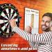 IgnatGames Double Sided Dry Erase Darts Scoreboard - Professional Scoreboard for X01, Cricket, and More - Includes 2 Magnetic Pens - Buy Online on SooperMarket.com