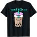 Powered By Bubble Tea - Boba Tea Lover T-Shirt