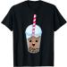 Kawaii Boba Milk Tea | Cute Coffee Bubble Tea Lover Gift T-Shirt