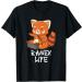 Ramen Life Red Panda Japanese Food Anime Soba Noodles T-Shirt