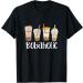 Bobaholic Boba Tea Bubbles Milk Tea Cute Kawaii Coffee T-Shirt
