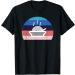 Cool Retro Sunset Japanese Ramen: Food Lover Asian Noodles T-Shirt