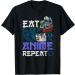 Otaku Kawaii Japanese Ramen Noodles Waves Manga Foodie Anime T-Shirt