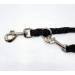 Premium Double Line Dog Leash 2.80m | Top Quality Black Turning Leash | Eco-Friendly & Locally Made - Buy Online on SooperMarket.com