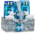 Fathers Day Home Spa Gift Basket in Heavenly Ocean Bliss Scent - 9pc Bath & Body Set - Shower Gel  Bubble Bath  Bath Salt  Body Lotion & more  Wedding  Anniversary  Birthday  Graduation Gift for Women
