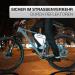 Valkental Waterproof Bicycle Frame Bag - 1.5L Capacity Reflective Design & Spacious Compartments - Ideal for International Shipping - Buy Online on SooperMarket.com
