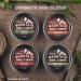 Rocky Mountain Barber Company Classic Unscented Beard Balm - 100% Natural Premium Wax Blend with Beeswax Jojoba & Coconut Oil - International Shipping Available - Buy Online on SooperMarket.com
