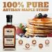 Lincoln County Reserve Bourbon Maple Syrup - Grade A Amber Rich Taste, 12oz Glass Bottle - Gluten Free, USA Made Bourbon Barrel Aged Syrup for Pancakes & Waffles - Buy Online on SooperMarket.com