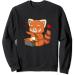 Red Panda Eating Ramen Japanese Food Noodles Soba Panda Sweatshirt
