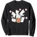 Boba Tea Bubble Tea Kawaii Japanese Lover Cat Kitten Sweatshirt