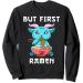 But First Ramen Baphomet Kawaii Sweatshirt