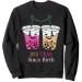 Bubble Tea Boba Besties Funny Bes Teas Since Birth Friends Sweatshirt