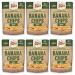 Sun Tropics Island Saba Banana Chips 4 oz (6 Pack) - Vegan, Gluten Free, Non GMO, Coconut Oil, Crispy Fruit Snacks - Buy Online on SooperMarket.com