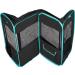 Pawdle Deluxe Portable Pet Playpen with Travel Case and Shaded Cover - Small Black - Buy Online on SooperMarket.com