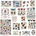 Savvi Mega Value Temporary Tattoo Kit - 625 Fake Tattoos for Toddlers and Girls and Boys of All Ages