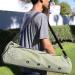 Peace Yoga Air Vent Yoga Mat Bag - Green Circles | Convenient & Stylish Storage - Buy Online on SooperMarket.com
