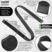 Loopbelt No-Scratch Web Belt | Rubber Coated Tips | Hook & Loop Fasteners | Small 28-32 - Buy Online on SooperMarket.com