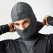 Chargingheid Sturmaske Motorcycle Balaclava - Thermal Ski Mask for Men & Women | Moisture Absorbent Comfort Fit - La-127 M-L Graphite/Melange-2 - Buy Online on SooperMarket.com