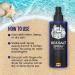 the shave factory Ocean - Sea Salt Spray Salt Water Spray Hair Salt Spray for Hair Volume Spray Texture Spray Hair (1 x 250 ml (8.45 Floz)) - Buy Online on SooperMarket.com
