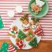 Holiday Fun Baking Set: Gingerbread Man & Tree Cookie Kit with Pre-Baked Cookies, Candies, Fondant, Icing, Decorating Bags, Tips, and Holiday Stickers - Buy Online on SooperMarket.com