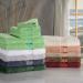 Hotel & Spa Quality Bamboo/Cotton Hand Towels - Set of 6, River Blue, 16x30 - Super Soft & Absorbent - Buy Online on SooperMarket.com