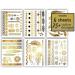 Terra Tattoos Gold Metallic Temporary Tats - 75+ Boho Henna Designs with Feathers, Tribal Elephants - Waterproof, Nontoxic, Long Lasting - Ideal for Beach, Festivals & More! - Buy Online on SooperMarket.com