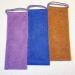 3 Pieces African Exfoliating Long Net Bath Sponge Set - Body Scrubber & Exfoliation Rag in Blue Brown & Purple | Daily Skin Smoother for All Skin Types - Worldwide Shipping - Buy Online on SooperMarket.com