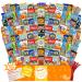 Care Package (120 Count) Variety Snacks Gift Box - College Students Military Work or Home valentines day 2022 - Chips Cookies & Candy! Sweet Choice