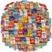 Snack Chest Care Package (120 Count) Variety Snacks Gift Box - College Students, Military, Work or Home - Over 9 Pounds of Chips Cookies & Candy!