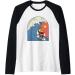 Ramen Noodle Bowl Kawaii Japan Style Funny Raglan Baseball Tee