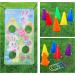 JOYIN Easter Toss Game Set - 12 Bean Bags, Rings, Cones & Bunny Banner for Kids Indoor Outdoor Play - Easter Party Supplies - Buy Online on SooperMarket.com