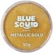 Blue Squid PRO Face Paint - Metallic Gold (30gm) Professional Water Based Single Cake Face & Body Paint Makeup Supplies for Adults Kids Halloween Facepaint SFX Water Activated Face Painting Non Toxic