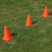 CARTMAN 9 Inch 12 Pack Plastic Training Cones - Indoor Outdoor Traffic Cones for Soccer, Skating, Football, Basketball - Field Marker Agility Cones for Festive Events - Buy Online on SooperMarket.com