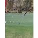 V-Shaped Golf Club Stand: Keep Clubs Clean, Dry & Visible - Durable Stainless Steel, Easy to Carry - Buy Online on SooperMarket.com