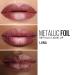 Maybelline Lip Studio Metallic Liquid Lipstick Makeup in Luna 0.16 fl. oz. - Long-Lasting Metallic Foil Finish - Buy Online on SooperMarket.com