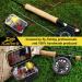 PLUSINNO Fly Fishing Flies Kit 26pcs with Handmade Dry/Wet Flies - Trout Bass Fishing Gear Assortment in Fly Box - Buy Online on SooperMarket.com