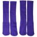 Sof Sole All Sport Over-the-Calf Team Athletic Performance Socks for Kids Purple Child 13-Youth 4