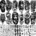 EGMBGM 59 Sheets 3D Black Skull Halloween Temporary Tattoos For Men Women Kids  Long Lasting Temp Fake Tattoos For Adults  Large Realistic Owl Wolf Lion Tiger Devil Tattoo Stickers Kids Body Art Arm