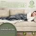Sinnlein Electric Heating Ceiling Blanket 180x130cm - T V S d GS Checked 9 Temperature Levels Automatic Switch-Off Digital Timer Display - Ideal for Bed & Sofa - Dark Gray - Buy Online on SooperMarket.com