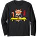Japanese Cat Eating a Ramen Noodles Long Sleeve T-Shirt